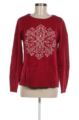 Дамски пуловер Yessica, Размер M, Цвят Червен, Цена 11,60 лв.