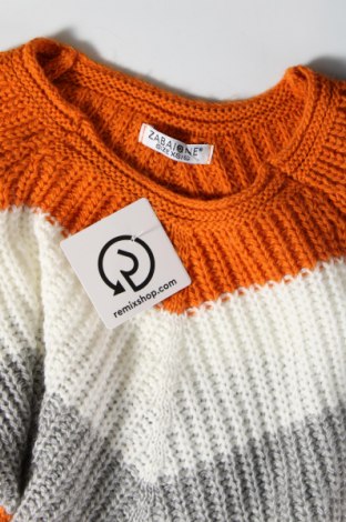 Дамски пуловер Zabaione, Размер XS, Цвят Многоцветен, Цена 18,45 лв.