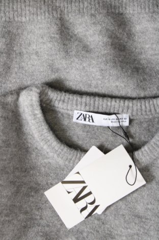 Дамски пуловер Zara, Размер XL, Цвят Сив, Цена 62,00 лв.
