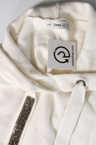 Дамски пуловер Zara, Размер S, Цвят Бял, Цена 26,97 лв.