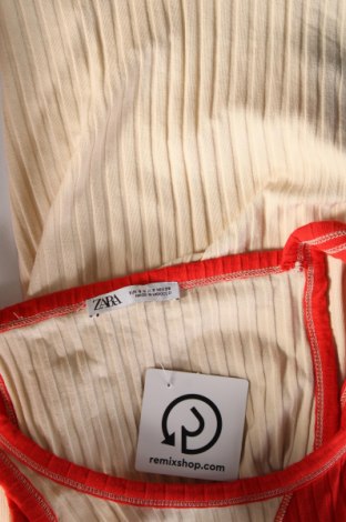 Дамски пуловер Zara, Размер S, Цвят Екрю, Цена 15,39 лв.