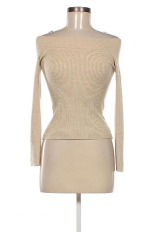 Γυναικείο πουλόβερ Zara, Μέγεθος L, Χρώμα Χρυσαφί, Τιμή 8,30 €