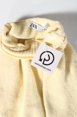 Pulover de femei Zara, Mărime M, Culoare Galben, Preț 31,09 Lei
