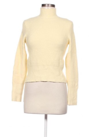 Pulover de femei Zara, Mărime M, Culoare Galben, Preț 44,41 Lei