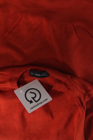 Дамски пуловер Zara, Размер S, Цвят Оранжев, Цена 24,00 лв.