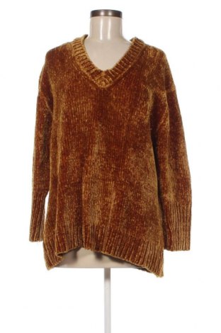 Дамски пуловер Zara, Размер M, Цвят Жълт, Цена 8,64 лв.