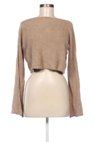Pulover de femei Zara, Mărime M, Culoare Bej, Preț 44,41 Lei