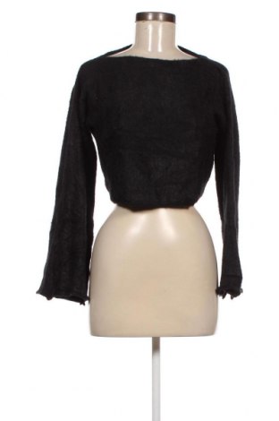 Дамски пуловер Zara, Размер M, Цвят Черен, Цена 8,64 лв.