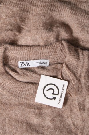 Γυναικείο πουλόβερ Zara, Μέγεθος L, Χρώμα  Μπέζ, Τιμή 7,52 €