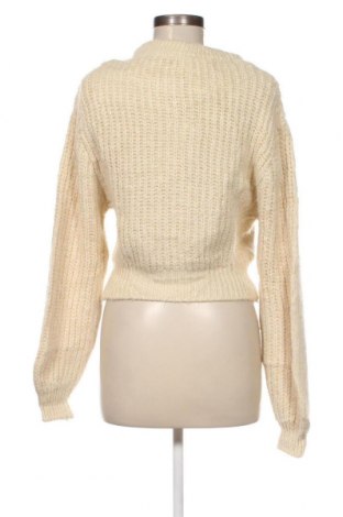 Дамски пуловер Zara, Размер M, Цвят Екрю, Цена 8,37 лв.
