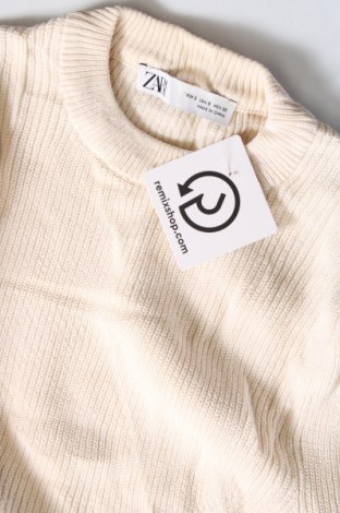 Γυναικείο πουλόβερ Zara, Μέγεθος S, Χρώμα Εκρού, Τιμή 9,19 €