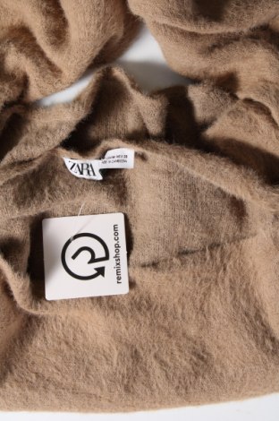 Pulover de femei Zara, Mărime M, Culoare Bej, Preț 26,65 Lei