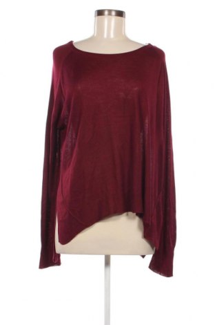 Дамски пуловер Zara, Размер L, Цвят Червен, Цена 13,50 лв.