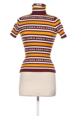 Дамски пуловер Zara Knitwear, Размер S, Цвят Многоцветен, Цена 13,50 лв.