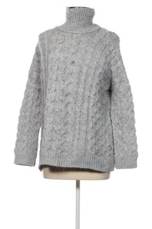 Дамски пуловер Zara Knitwear, Размер M, Цвят Сив, Цена 27,00 лв.