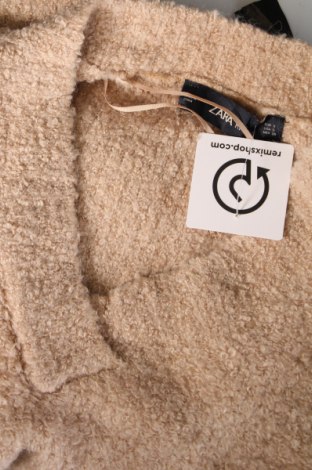 Pulover de femei Zara Knitwear, Mărime S, Culoare Bej, Preț 39,97 Lei