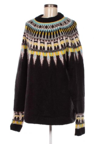 Дамски пуловер Zara Knitwear, Размер L, Цвят Многоцветен, Цена 13,50 лв.