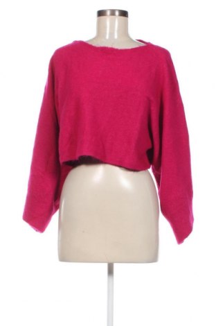 Дамски пуловер Zara Knitwear, Размер S, Цвят Розов, Цена 11,34 лв.