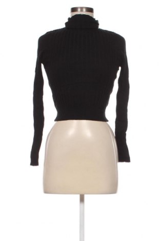 Дамски пуловер Zara Knitwear, Размер M, Цвят Черен, Цена 9,45 лв.