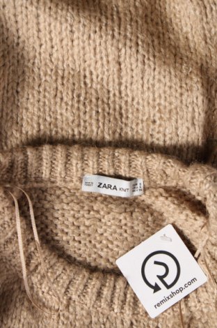 Damenpullover Zara Knitwear, Größe S, Farbe Beige, Preis 10,33 €