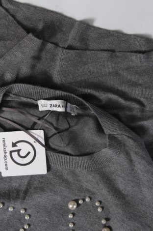 Damenpullover Zara Knitwear, Größe M, Farbe Grau, Preis 4,14 €