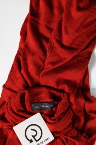 Дамски пуловер Zara Knitwear, Размер XS, Цвят Кафяв, Цена 9,45 лв.