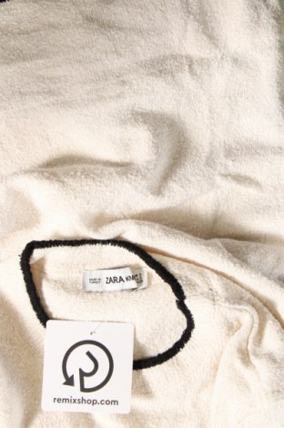Γυναικείο πουλόβερ Zara Knitwear, Μέγεθος S, Χρώμα Εκρού, Τιμή 7,52 €