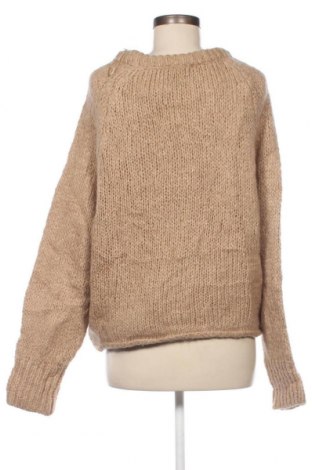 Pulover de femei Zara Knitwear, Mărime M, Culoare Bej, Preț 39,97 Lei