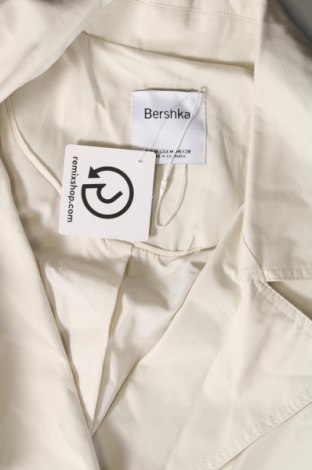 Dámsky prechodný kabát  Bershka, Veľkosť M, Farba Biela, Cena  15,47 €