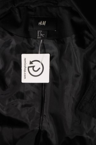 Damen Trench Coat H&M, Größe S, Farbe Schwarz, Preis € 40,23