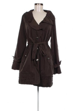 Damen Trench Coat Karla, Größe XL, Farbe Grün, Preis € 14,30