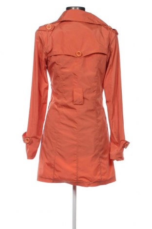 Damen Trench Coat Made In Italy, Größe L, Farbe Orange, Preis € 5,00