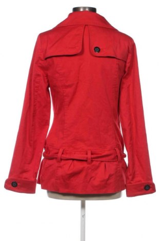Damen Trench Coat Soaked In Luxury, Größe M, Farbe Rot, Preis € 43,19