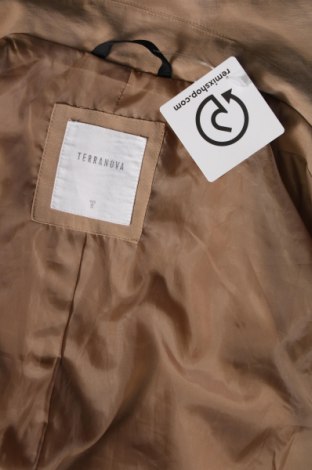 Дамски шлифер Terranova, Размер S, Цвят Бежов, Цена 41,00 лв.