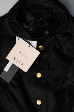 Damen Trench Coat VILA, Größe S, Farbe Schwarz, Preis € 33,76