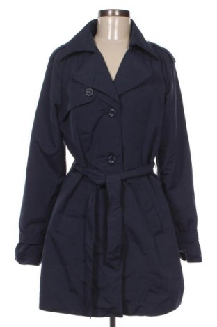 Damen Trenchcoat Vero Moda, Größe L, Farbe Blau, Preis 20,04 €