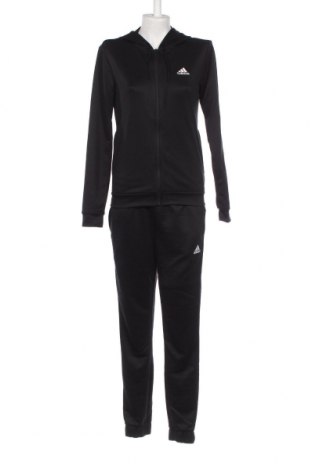 Γυναικείο αθλητικό σύνολο Adidas, Μέγεθος S, Χρώμα Μαύρο, Τιμή 43,30 €