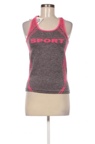 Γυναίκειο αθλητικό τοπ, Μέγεθος M, Χρώμα Γκρί, Τιμή 3,25 €