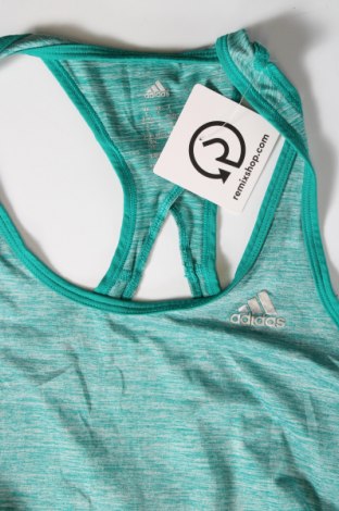 Damen Sporttop Adidas, Größe S, Farbe Grün, Preis 23,66 €