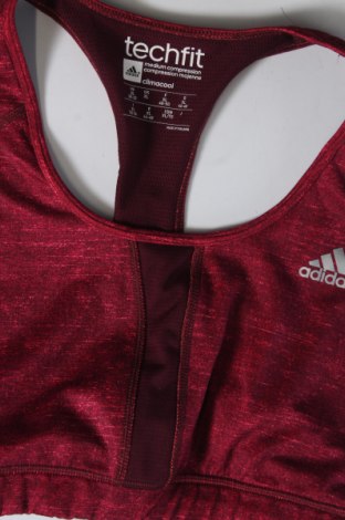 Γυναίκειο αθλητικό τοπ Adidas, Μέγεθος XL, Χρώμα Κόκκινο, Τιμή 17,39 €