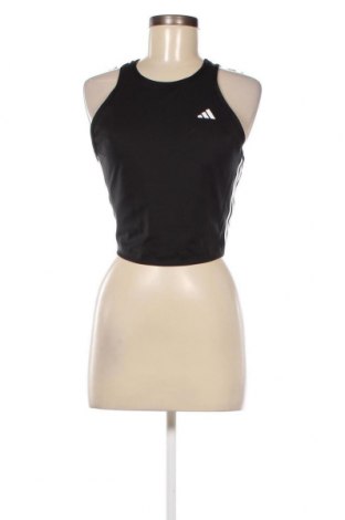 Γυναίκειο αθλητικό τοπ Adidas, Μέγεθος M, Χρώμα Μαύρο, Τιμή 17,86 €