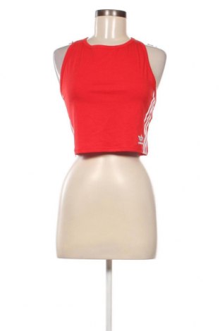 Γυναίκειο αθλητικό τοπ Adidas Originals, Μέγεθος XL, Χρώμα Κόκκινο, Τιμή 5,56 €