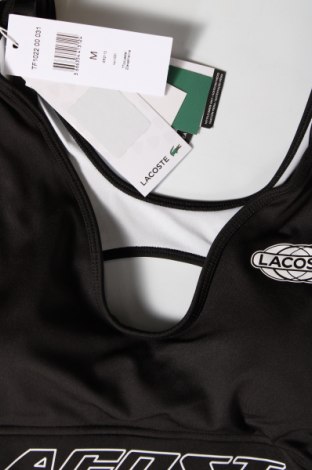 Γυναίκειο αθλητικό τοπ Lacoste, Μέγεθος M, Χρώμα Μαύρο, Τιμή 44,85 €
