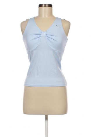 Γυναίκειο αθλητικό τοπ Nike, Μέγεθος S, Χρώμα Μπλέ, Τιμή 17,86 €