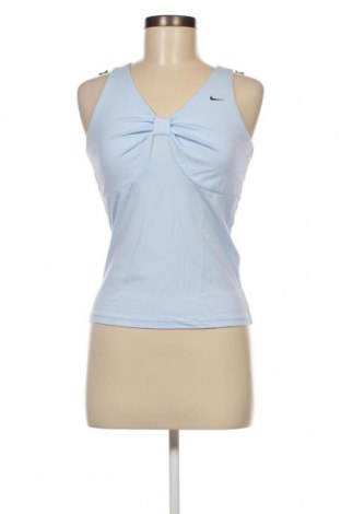 Damen Sporttop Nike, Größe M, Farbe Blau, Preis 39,69 €