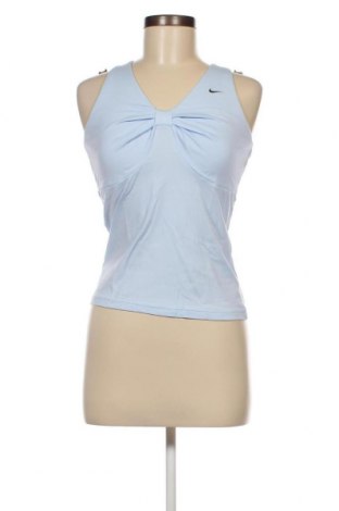 Γυναίκειο αθλητικό τοπ Nike, Μέγεθος M, Χρώμα Μπλέ, Τιμή 11,11 €