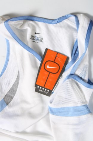 Γυναίκειο αθλητικό τοπ Nike, Μέγεθος M, Χρώμα Λευκό, Τιμή 15,08 €