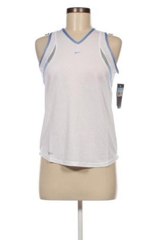 Γυναίκειο αθλητικό τοπ Nike, Μέγεθος M, Χρώμα Λευκό, Τιμή 9,13 €