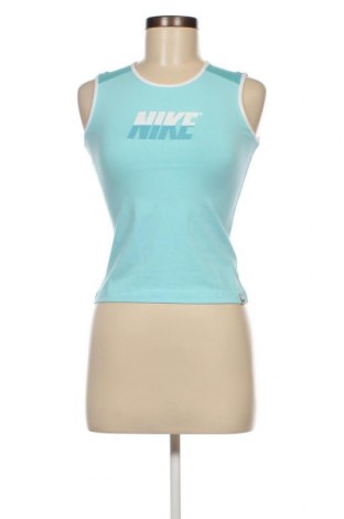 Damen Sporttop Nike, Größe S, Farbe Blau, Preis 7,94 €