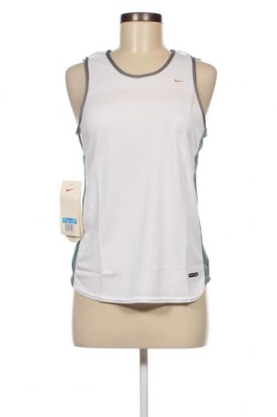 Damen Sporttop Nike, Größe M, Farbe Weiß, Preis 39,69 €
